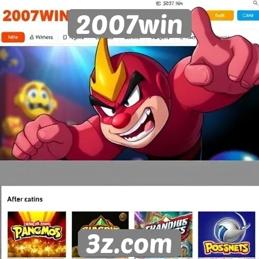 Recursos e funcionalidades do site de jogos 2007win